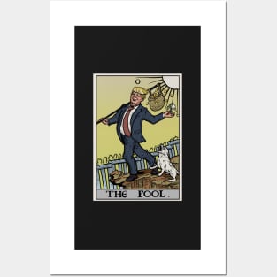 Donald Trump - The Fool Tarot Card Posters and Art